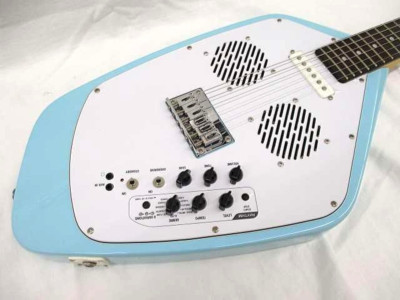 VOX　APACHE-2 VOX APACHE-2 Phantom Guitar Sonic Blue Built-in Speaker Battery