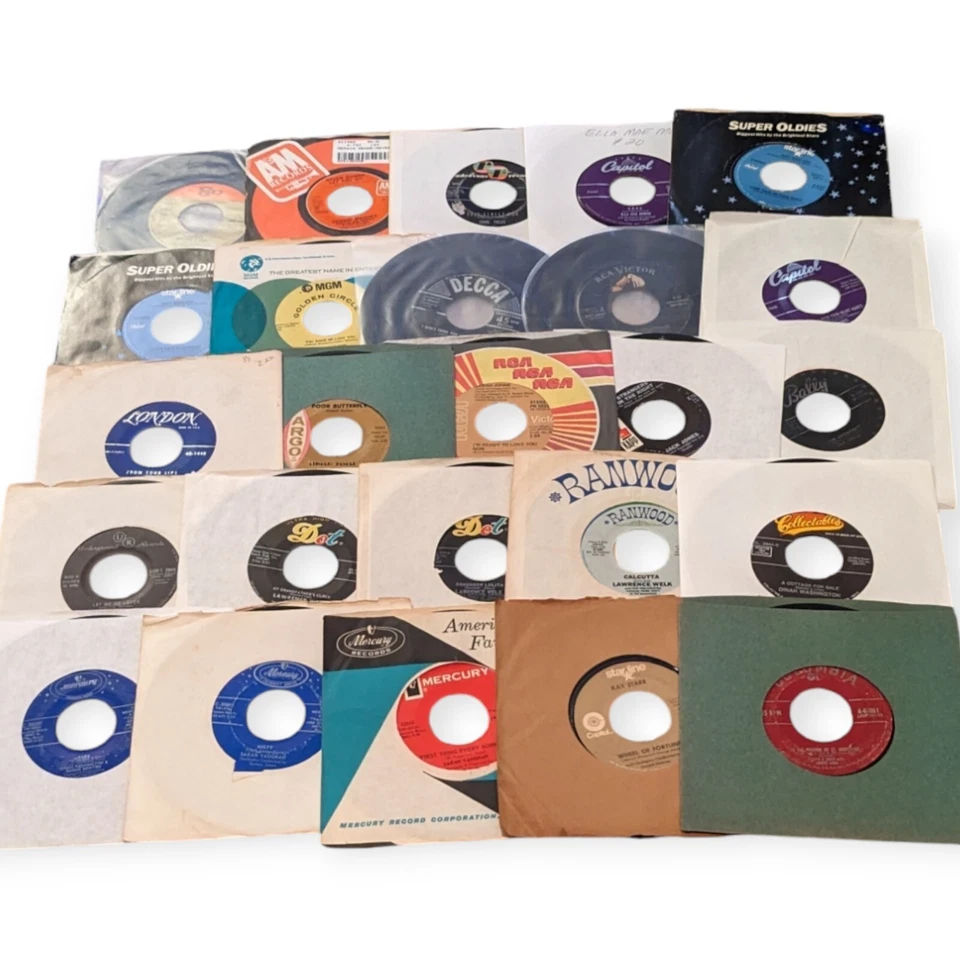 Lot 60+ 40s Big band Jazz 45s Bill Doggett Count Basie Dinah Shore Rosemary - Image 2 of 4