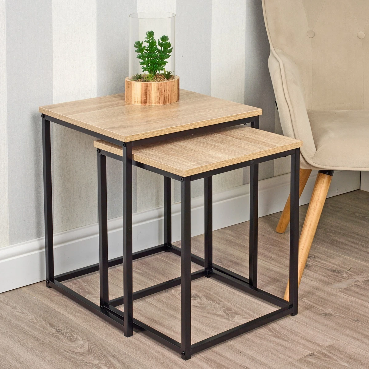 Square coffee and online end table sets