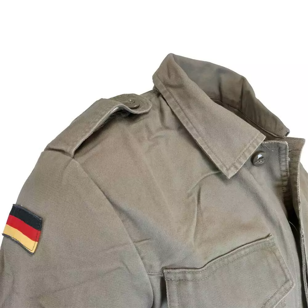 Moleskin Jacket German Army Combat Military Style Durable Long