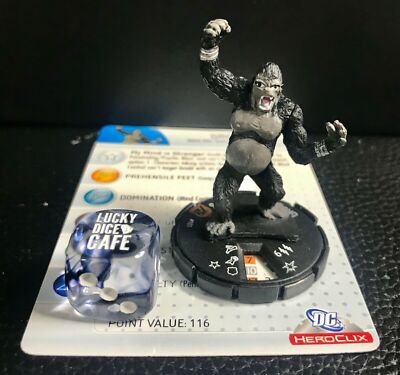 DC Heroclix DC 75th Anniversary 101 Grodd Limited Edition