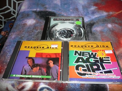 Deadeye Dick 3 CD Lot-  A Different Story / Whirl / New Age Girl
