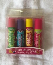 Fruit-a-licious 4 Scented - Erasers - Condition: Brand New/Never Been Used