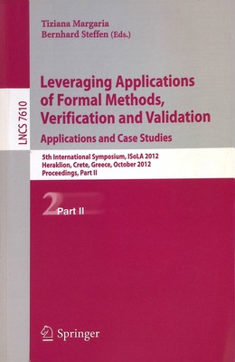 Leveraging applications of formal methods, verification and validation, Applicat