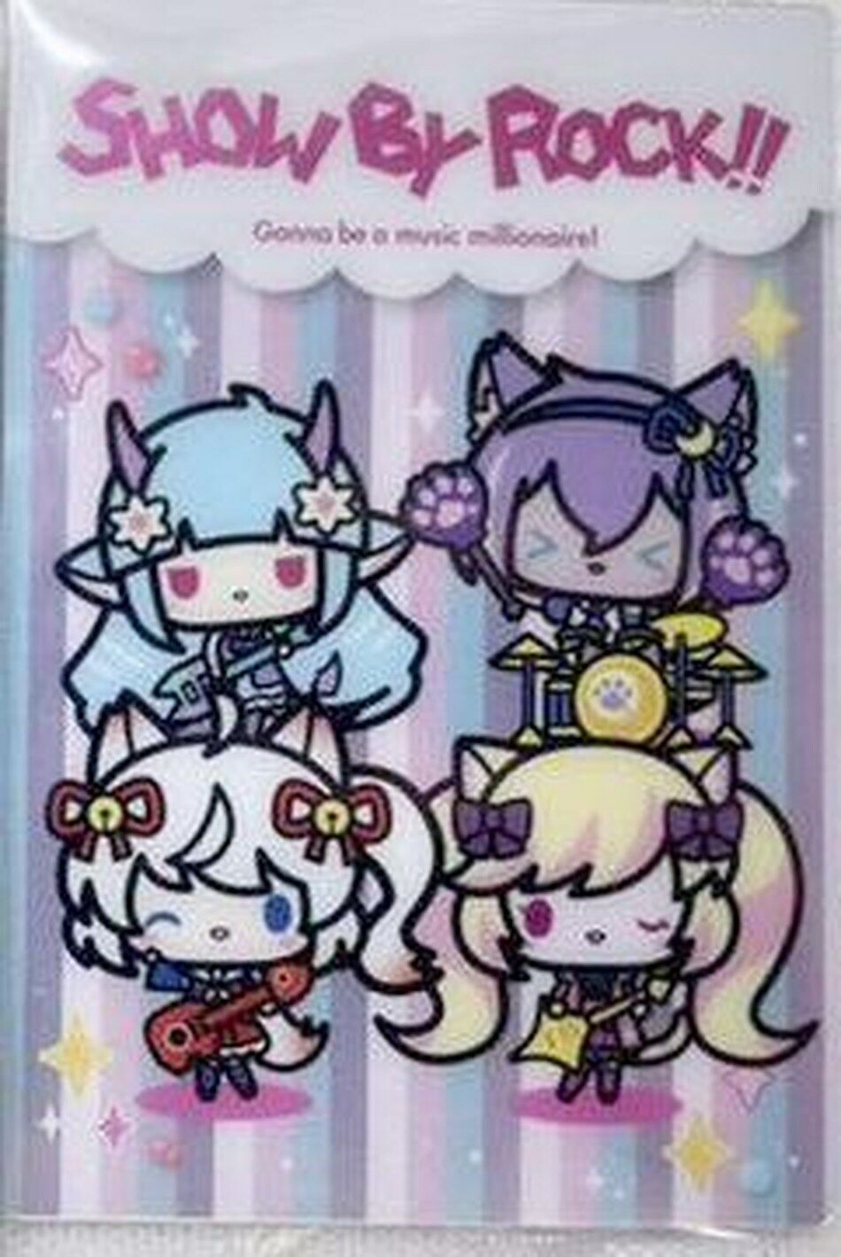 Sanrio Characters Trading Card W#1 Show By Rock!! SECRET BANDAI 2022 Japan