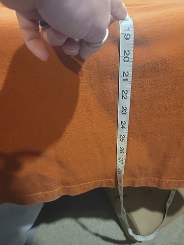 Scandia Woods Mens Double Pocket Short Sleeve Tee Shirt Burnt Orange 3XL UNIQUE - Picture 6 of 7