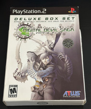 🔥SHIN MEGAMI TENSEI: DIGITAL DEVIL SAGA DELUXE BOX SET - PS2 - COMPLETE CIB