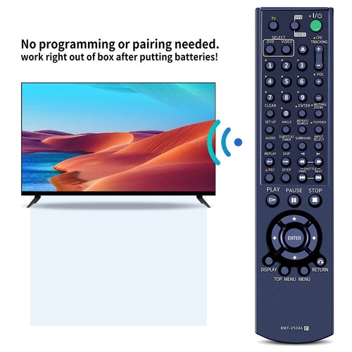 Nowy RMT-V504A do Sony DVD VCR Pilot SLV-D281P SLV-D380P SLVD281P - Zdjęcie 7 z 11