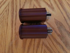 RIBBED OCTAL BASE COIL FORM FOR PROJECTS (60 X 36 MM)