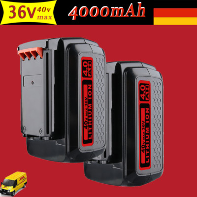 2X Für Black & Decker Li-Ion 36V 4,0Ah Akku LBXR36 LBX2040 BL20362 LHT2436 LSW36