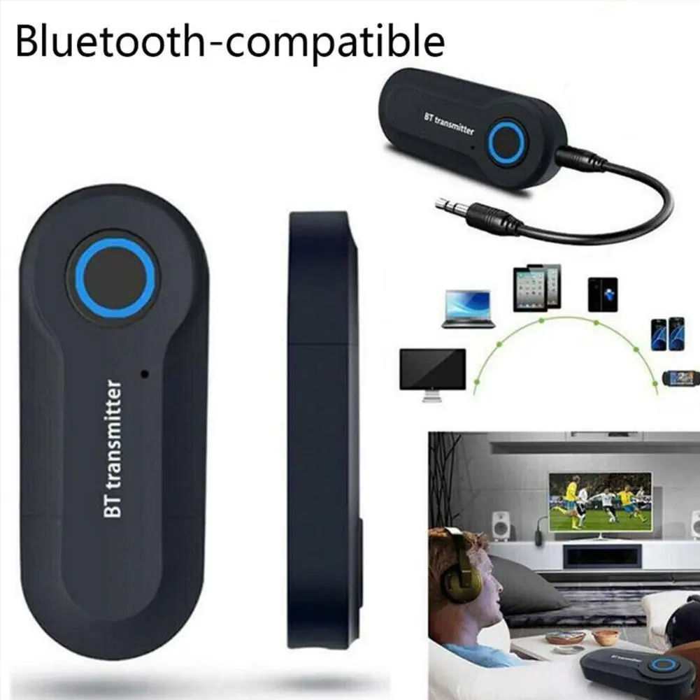 Bluetooth 4.0 Transmitter Audio Wireless Adapter Jack 3.5 Stereo BEST