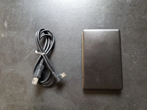 Universal IDE 2.5 Hard Drive Enclosure w/ 120GB IDE Hard Drive HDD USB-Mini