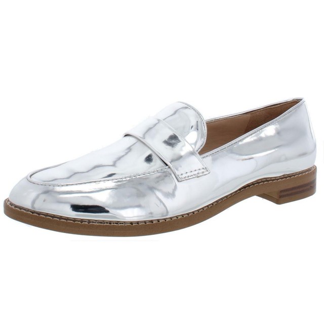 franco sarto silver shoes