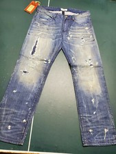 Men's Rivet De Cru Blue Bell Jeans MSRP 148.00 Free Ship