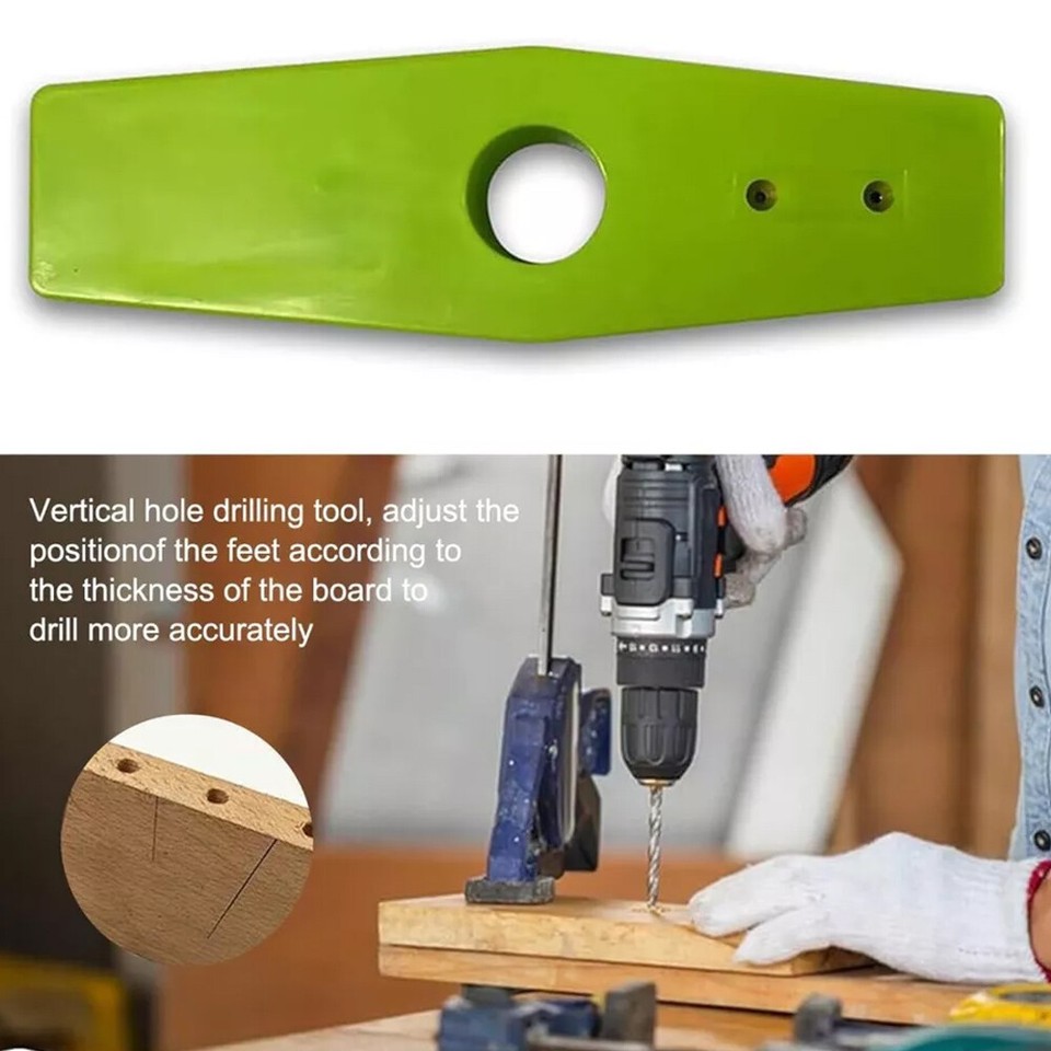 Dima Per Fori A Tasca Legno - Guida Trapano, 8 Boccole 3-10 Mm, Perpendicolare E Precisa - Foto 10