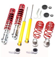 TA Technix Gewindefahrwerk + 2 Domlager + 2 Koppelstangen VA VW Lupo