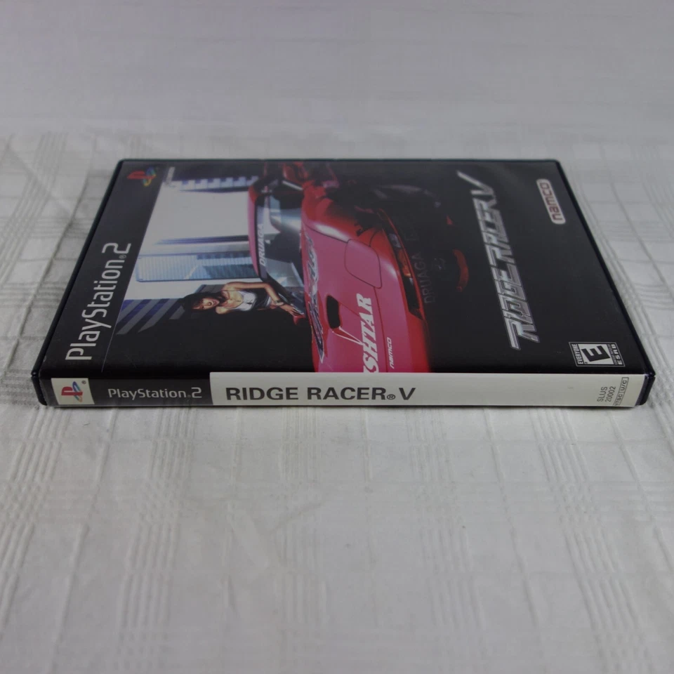 Racing PS2 - 2 Complete Games - DT Racer & Ridge Racer V - Black Label - WORKS - Image 4 of 4