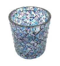 Mosaic Art Decor Tea Light Holder–Indian Festive Décor Lighting Holder. i41-121