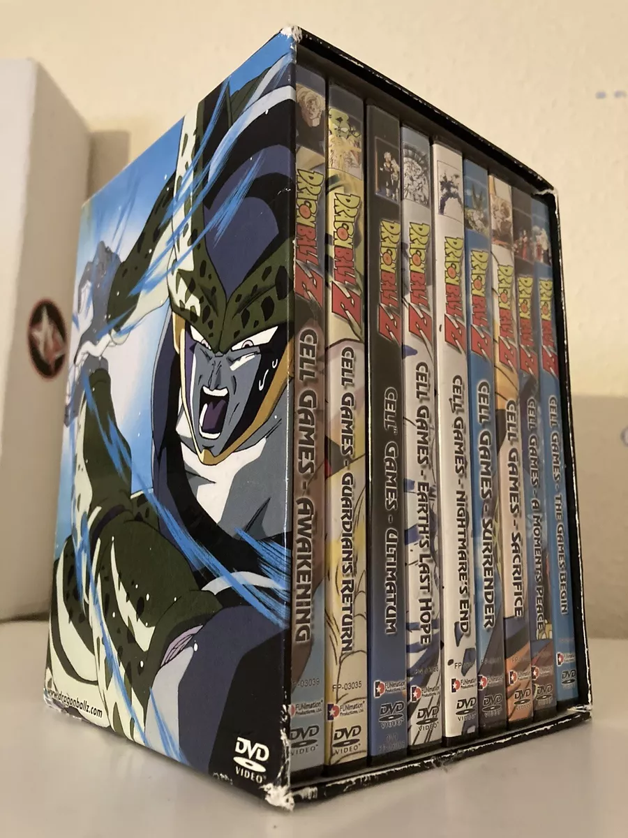 Dvd Dragon Ball Z Saga Cell Completa