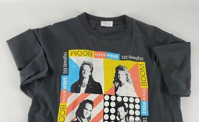 80s ヴィンテージ HIGHWAY 101 バンドTシャツ 89年 90s Vintage Highway 101 Bing Bang Boom Rock Music Concert T-Shirt