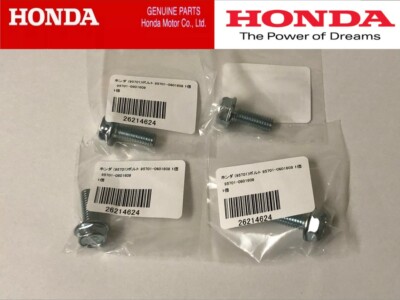 Kon Khmer Fc426 9/7★HONDA ホンダ EX300 HONDA GENUINE BOLT, FLANGE, 95701-060-1608 6X16 x4 Set EG DC EK EF