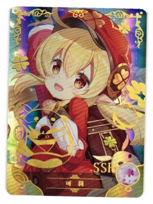 Clover Klee Genshin Impact SSR NS-05-012 Goddess Story Doujin Anime Card