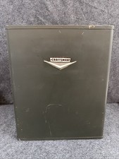 Vintage 1960s Craftsman Metal Wall Cabinet Wall-mount Storage Unit 16x13x8. Vintage 1960s Craftsman Metal Wall Cabinet Wall-mount Storage Unit 16x13x8.