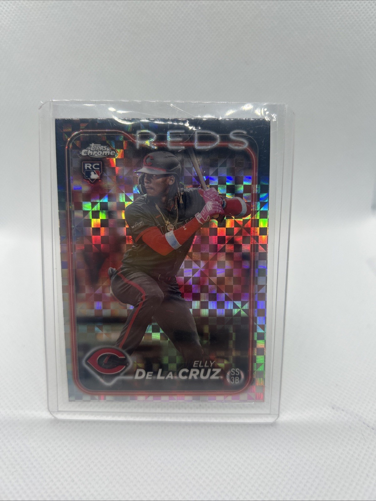 2024 Topps Chrome - Elly De La Cruz #44 X-Fractor (RC)