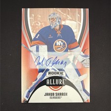 Upper Deck Allure Rookie Red Rainbow Auto Jakub Skarek #121 Islanders 2025-26