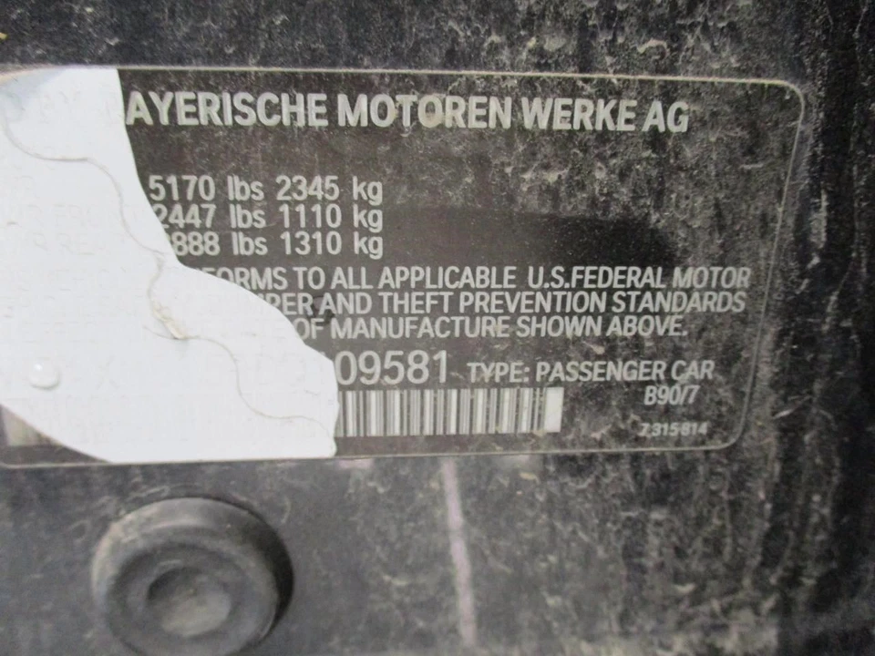 BMW 528i 2013 Alternator 12317605479 0295 - Image 4 of 4