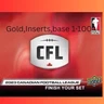 2023 Upper Deck CFL Football GOLD'S BASE INSERT Complete Your Set YOU PICK 1-100