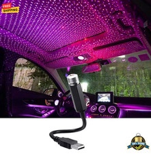 1 pc Mini LED USB Car Star Projector Galaxy Night Light Roof Atmosphere Lamp