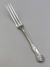 Charles II pattern by Dominick & Haff Sterling Silver Strawberry Fork 5"