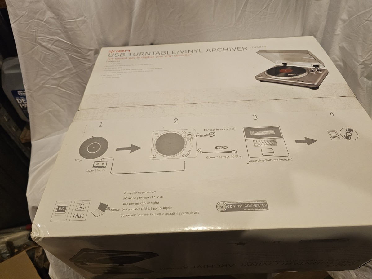 ION Audio TTUSB10 Turntable for sale online | eBay
