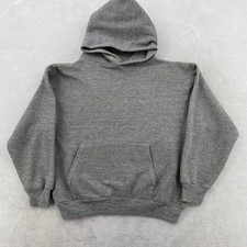 Sears Kings Road Grey Activewear Hoodie Sweatshirt Pullover Hooded Pocket