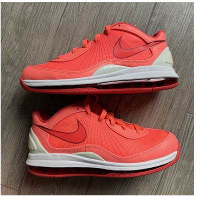 Nike Air Max 360 BB Low Bright Mango 441947-800 White Red Men's Sneaker