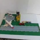 Vintage LEGO Classic Town Set 6392 Airport Complete w/ Minifigs 1985 450 Pieces