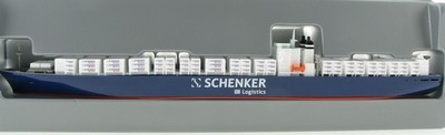Herpa Container Schiff SCHENKER Logistics 1:1250 Schiffsmodell Model Ship