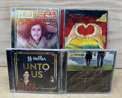 Lot of 4 New JJ Heller Music Cd's Compact Disc American Christian Folk Music