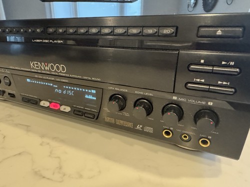 RARE!! KENWOOD LVD-9200 RARE!!! Vintage Dual Side Laser-Disc Video CD Player - Picture 3 of 10
