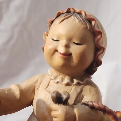 Vintage Anri Ferrandiz ~The Good Life~ 6'' Hand Carved Wood Figurine Italy