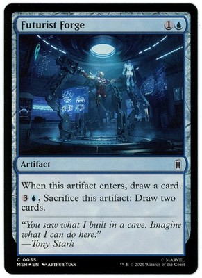 Futurist Forge (Foil) - 0055 - Marvel Super Heroes - MTG - NM/M