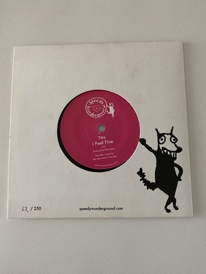 TINA-I FEEL FINE/DICKS IN THE TUB  7'' VINYL LIMITED EDITION  SINGLE RECORD 2019!