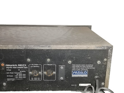 Nakamichi 680ZX Cassette Deck   Parts or Repair, Vintage Japanese Hi-Fi (As-Is)