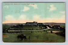 Pittsburgh PA-Pennsylvania, Beechwood Blvd Country Club, Vintage c1913 Postcard