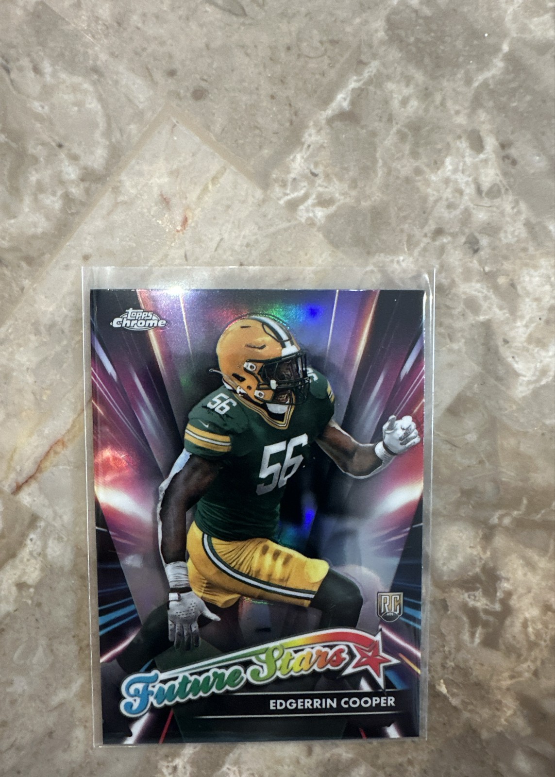 Edgerrin Cooper Topps Chrome Future Stars #FS5 Refractor
