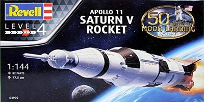 Revell 50th Anniversary Moon Landing Apollo 11 Saturn V Rocket 04909 Model kit