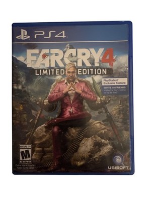 Far Cry 4 Limited Edition Sony PlayStation 4 PS4 Game M Ubisoft NTSC Shooter