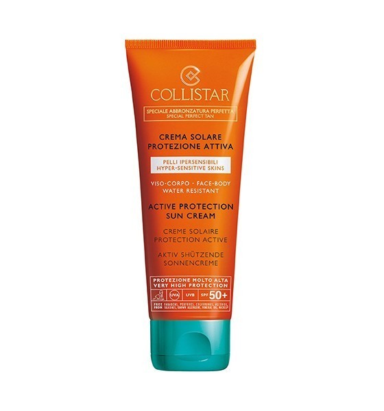 Collistar Special Tanning Cream Face Sunscreen Active Protection SPF