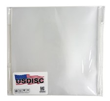 USDISC Record Outer Sleeves 7", 45 RPM, OPP, 2mil Clear Lot